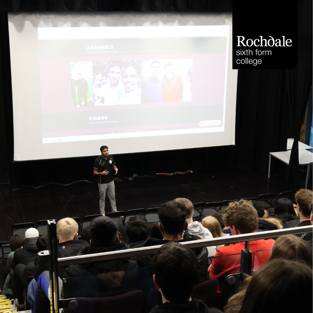 Rochdale Sixth Form College tweet media
