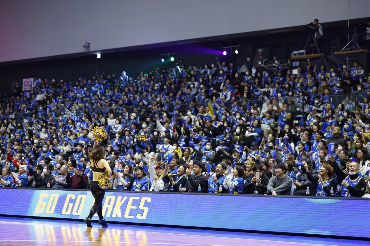 ━━━━━━━━ 12/27🆚富山の来場者数は🏟️ 4,230名でした