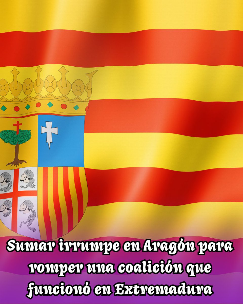 ogb1995's tweet image. Sumar ha reventado la unidad en Aragón e Izquierda Unida vuelve a actuar como el viejo partido del régimen del 78: cero compromiso con la gente, máximo compromiso con sus sillones. #Aragón #Sumar #IU #Podemos