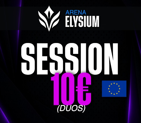 🏆 CUSTOMS DUO 10€
📅 Register: 22:30 | First Game: 22:45

💰 PRIZE
5€ x WIN

🚨 Rt + Follow + Mention 2 friends
🔗 Read the instructions on discord to play
discord.gg/elysiumeu