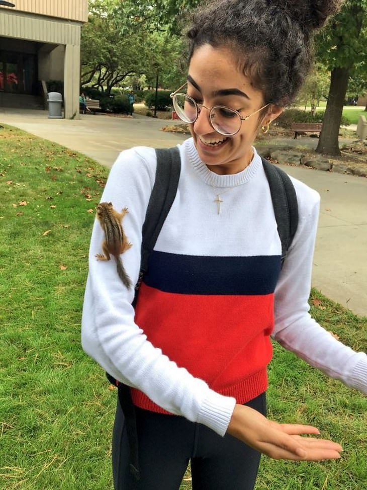 I admit it--I envy this lady..what a cutie