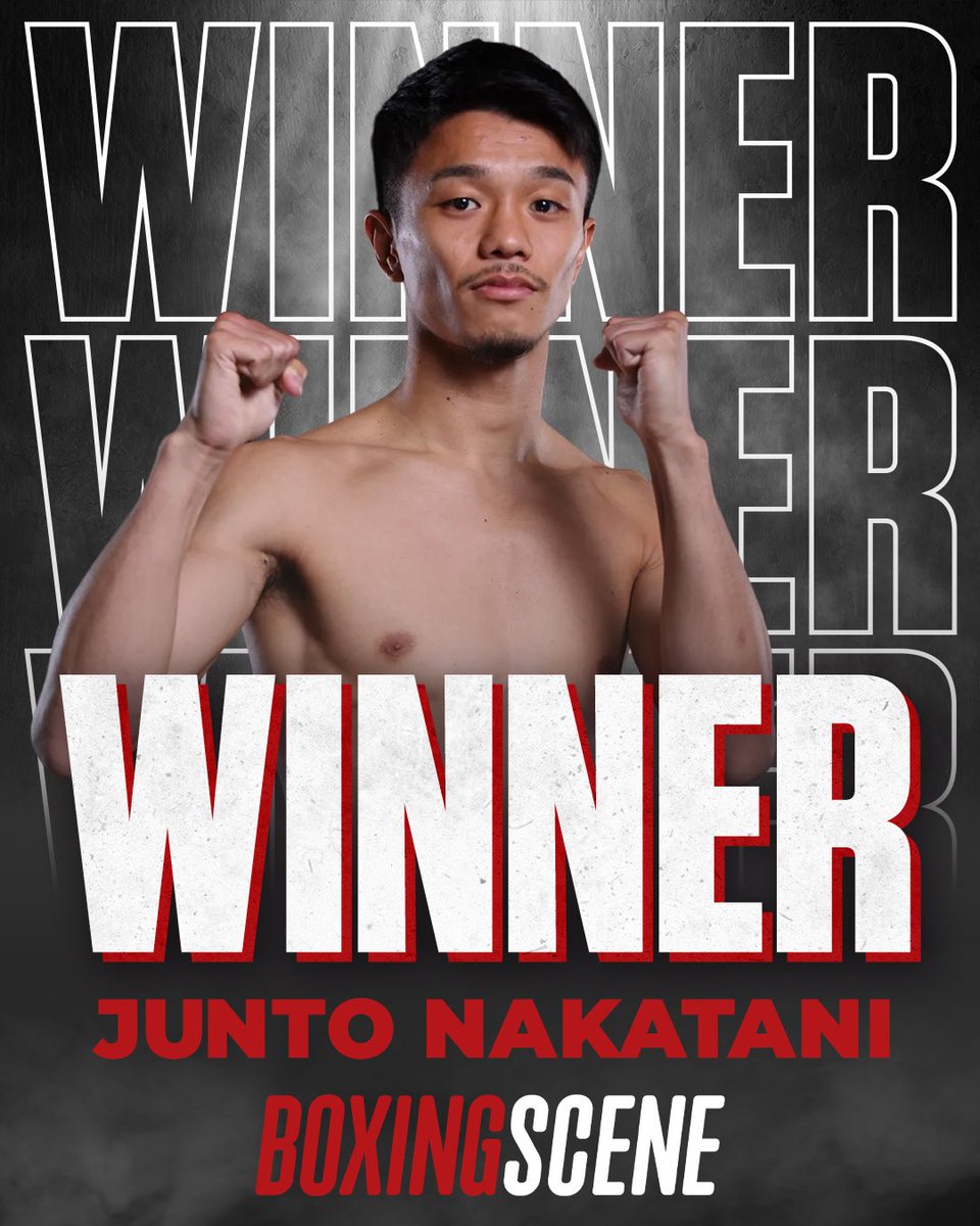 boxingscene's tweet image. Junto Nakatani DEFEATS Sebastian Hernandez by unanimous decision in a brilliant fight!

What did you make of Nakatani in his 122lb debut?🤔

#InouePicasso | #NakataniHernandez
