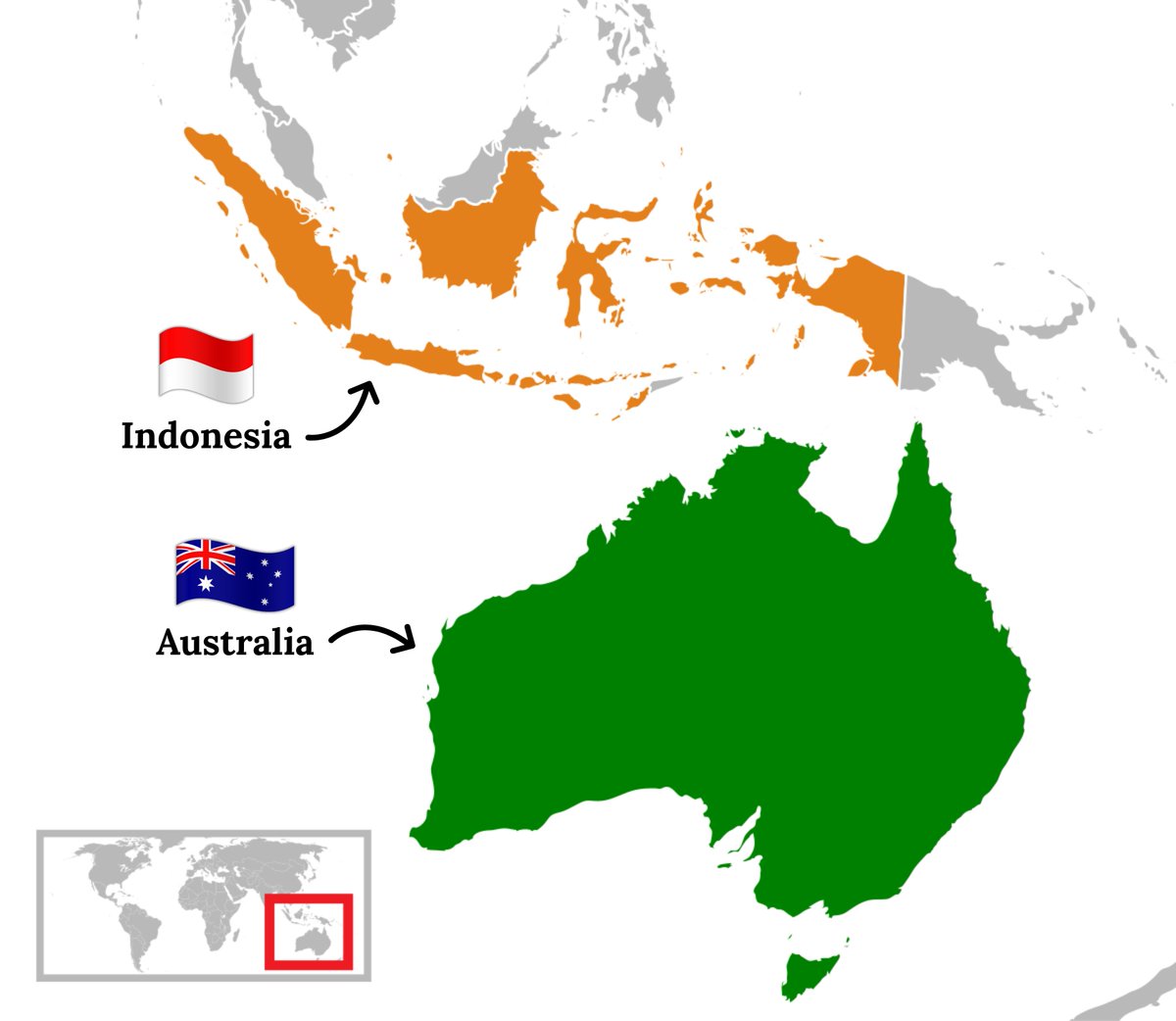Civixplorer's tweet image. Which countries are the most culturally different while geographically close?

I'll start: