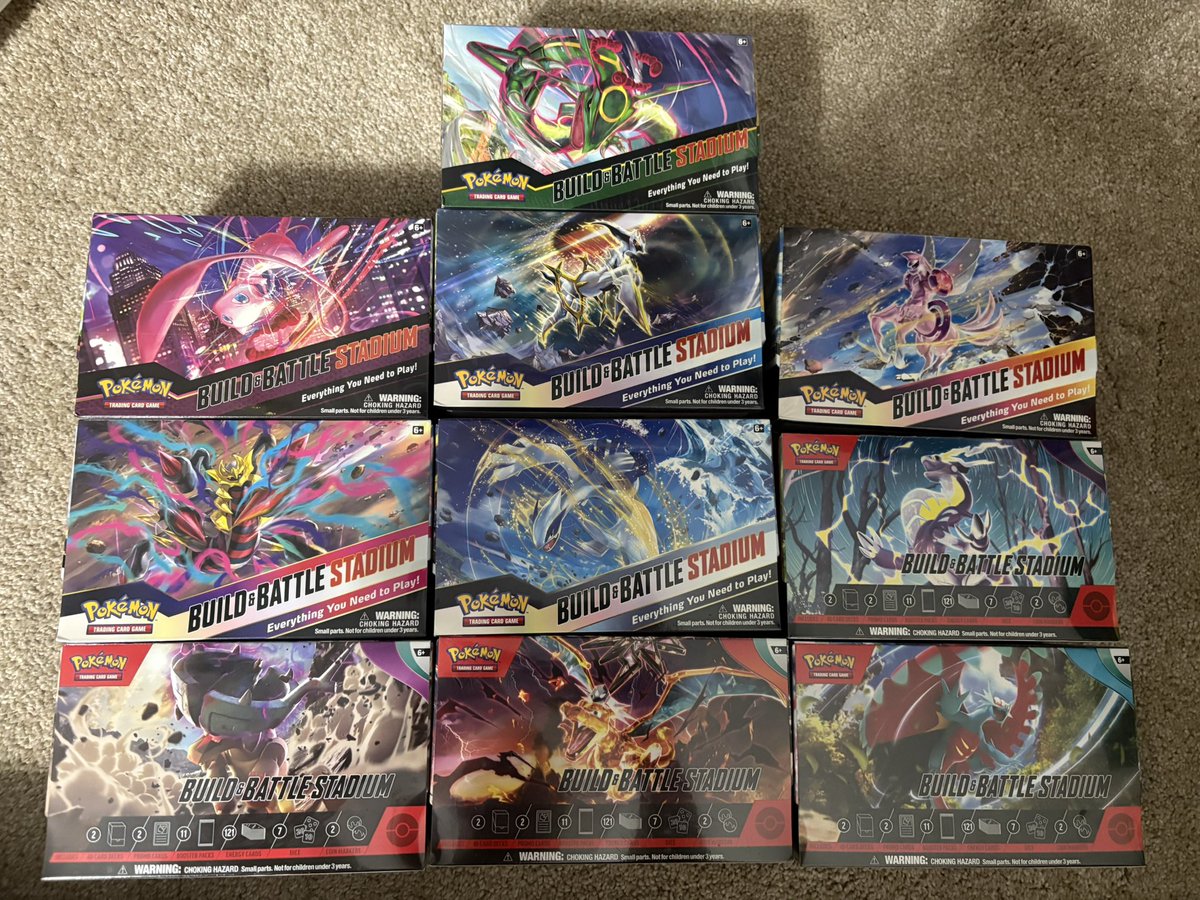 thepkmn_htb's tweet image. Complete build and battle stadiums set. All sealed. Can send more photos if needed. $1600 shipped obo

Reposts appreciated