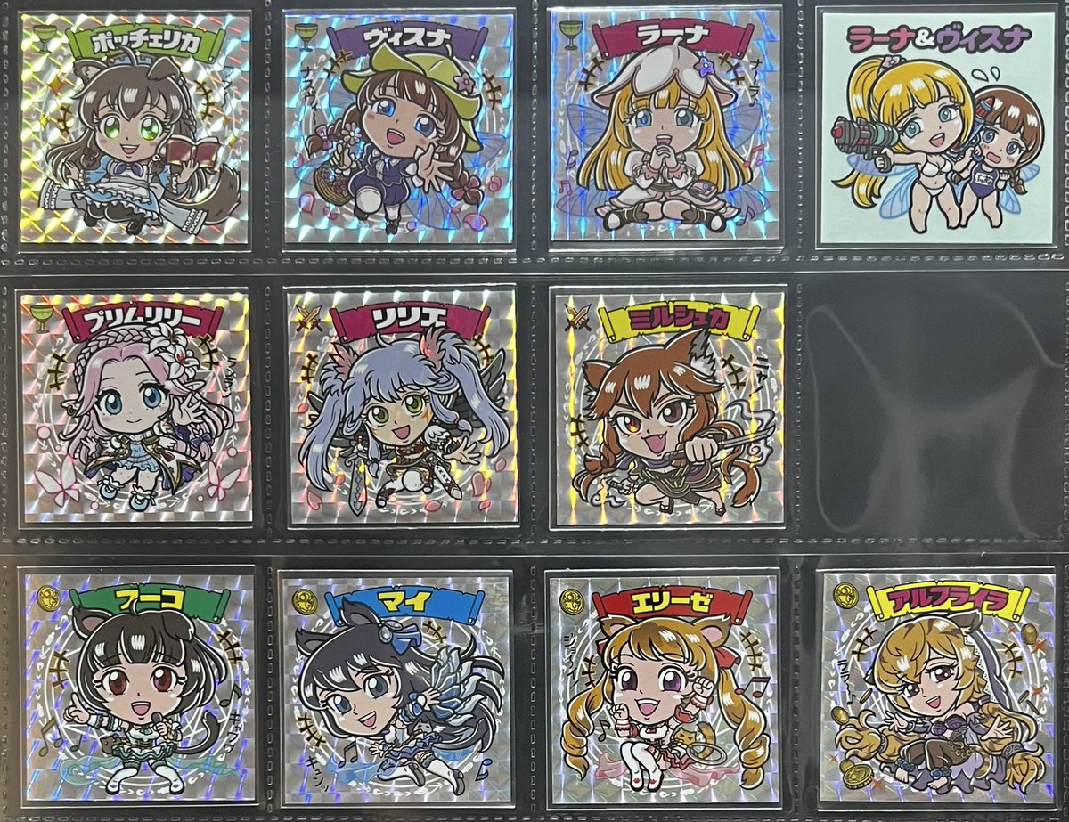 てちさんのシール着！
去年のさん家で何枚か
過去作品買わして貰っていて
ビカラ等々欲しかったから
今回の販売が嬉しい！