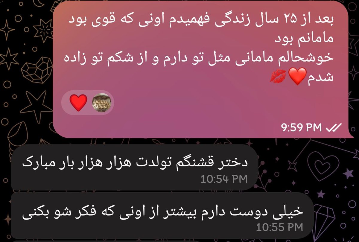 farrnnazz's tweet photo. چون تولدم بود https://t.co/3ff3vUvZJl