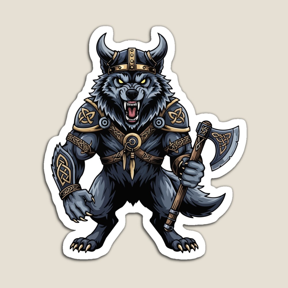 ApparelsPrithvi's tweet photo. Viking wolf✨Stickers and Magnets✨👇
https://t.co/P1dngXqvu7 #sticker #Vikings https://t.co/ZNiitur9Yl