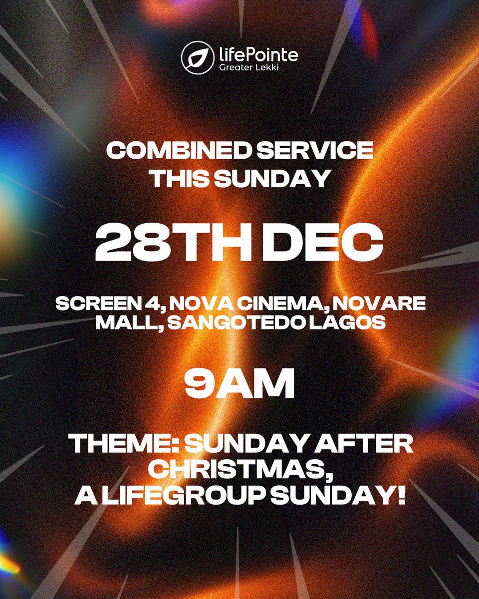LifePointeGL's tweet image. Sunday after Christmas, let’s end the year together ✨

LifeGroup Sunday is all about fun games, great people and real community.

Pull up — we saved you a seat 🤍

#LifeGroupSunday #SundayAfterChristmas #Community