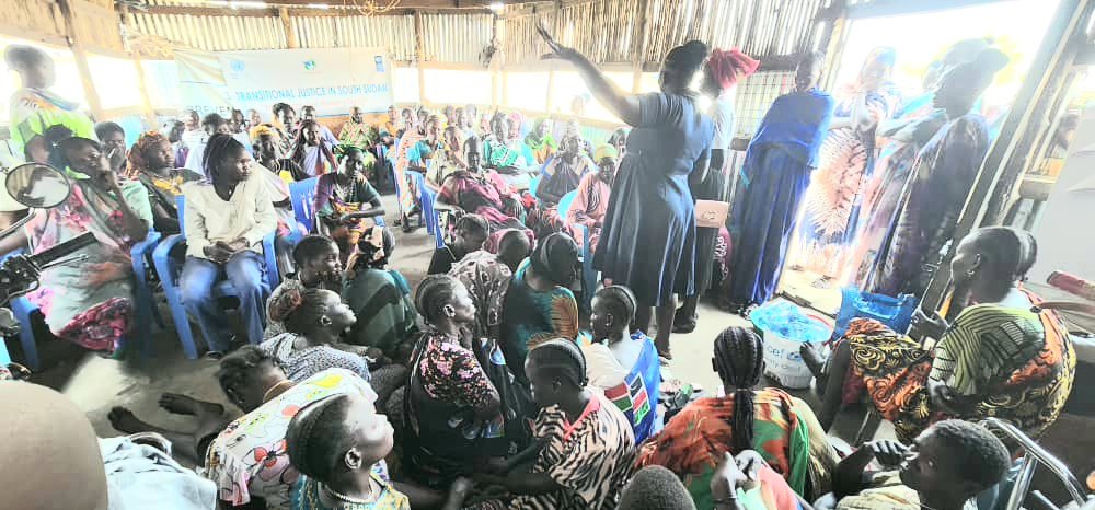 HumanitySudan's tweet photo. embracing longlasting peace in SouthSudan, where conflict has devastated livelihoods, skills like VTS, agriculture or entrepreneurship.

We embrace the incorporation of livelihood skills in #TransitionalJustice to achieve resilience, healing &amp; justice among survivors of conflict. https://t.co/VbkLhOEv0P