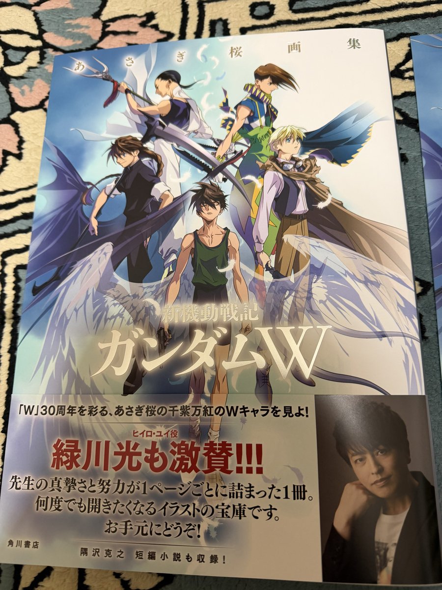 ちょ 新機動戦記ガンダムW あさぎ桜画集 ガンダムカフェのクリスマス