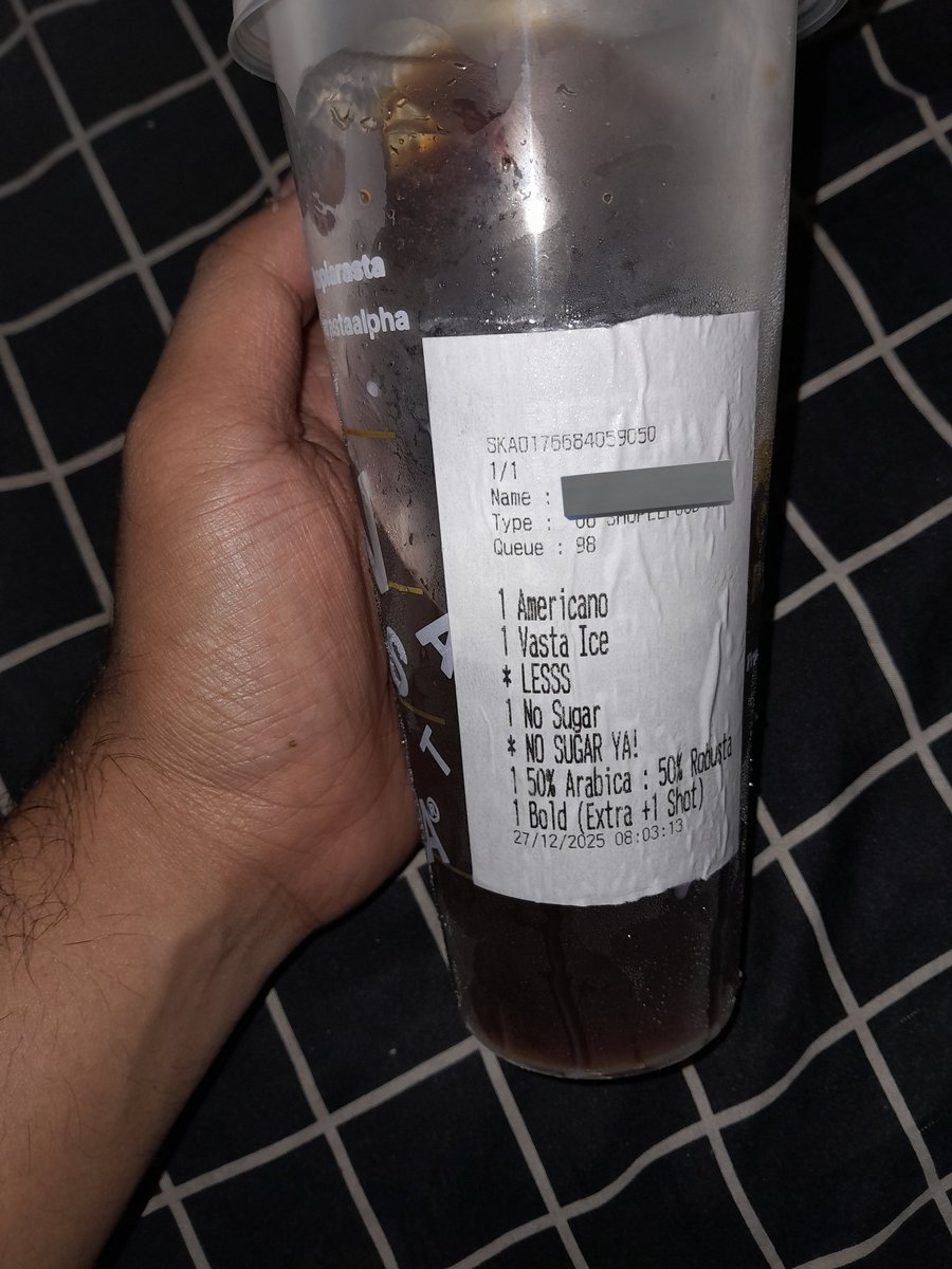 Ngopi lagi di malming ini🤏