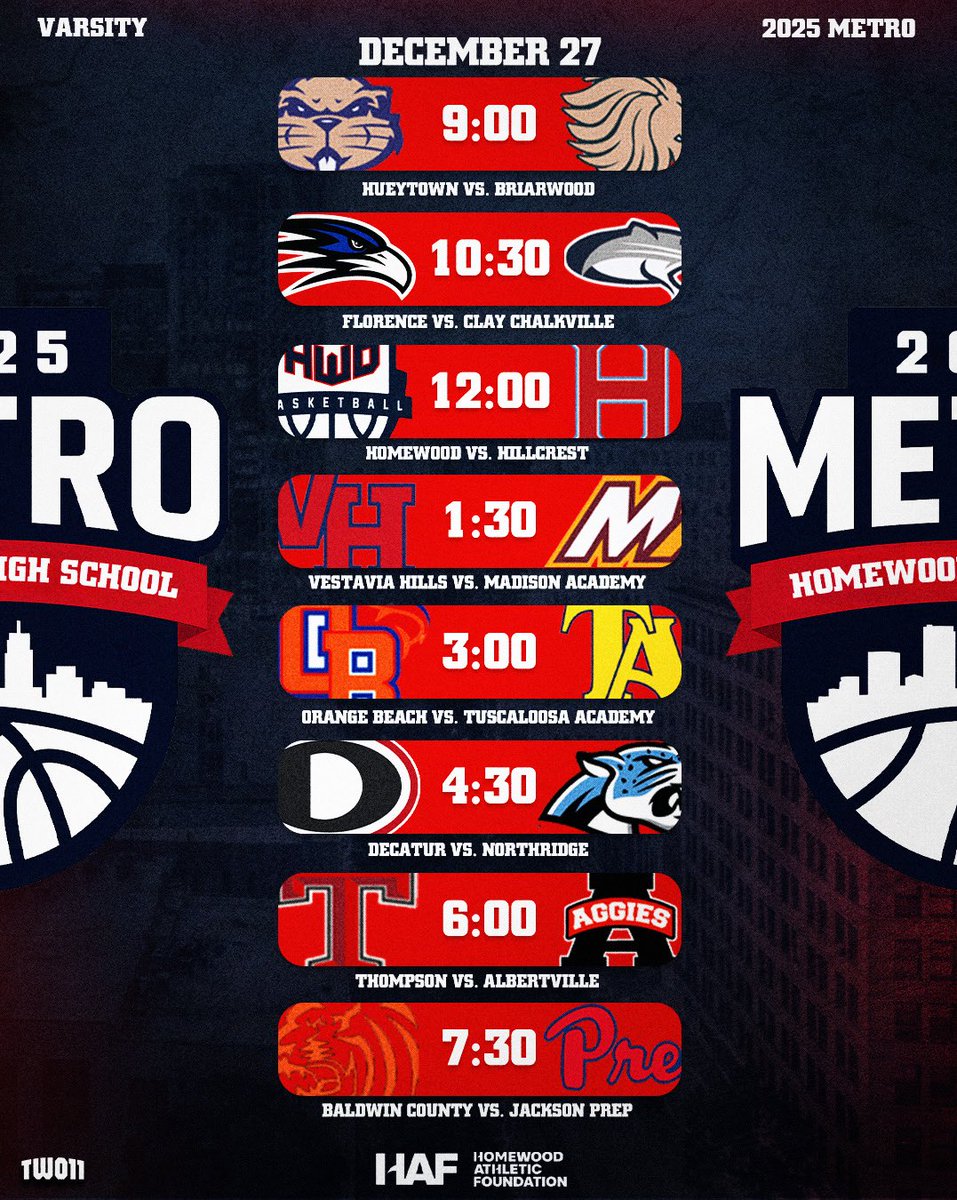 JPBoysBB's tweet photo. 🏀 GAME DAY
🆚 Baldwin County HS
📍 Samford University - Birmingham, AL  
🕰️ 7:30 pm
🖥️ https://t.co/68kPoMKdmK 

#PrepFamily https://t.co/2ZFFqLUUKP