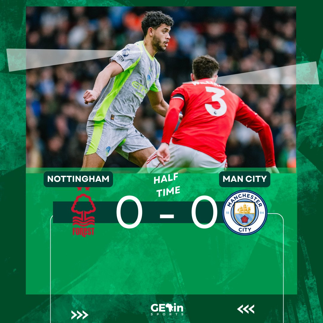 _GETinSports's tweet photo. HT Nottingham 0 - 0 Man City
#NOTMCI #NFFc #mcfc https://t.co/i4R5UJiIjp