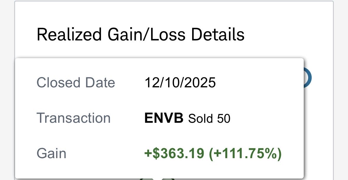 🤑Biggest  % gain from this month 🤑
If you’re a new trader or experienced join my FREE discord! I post trade ideas , Alerts , entry’s and exits as well as educational content for people who want to learn about trading or long term investing!! 

discord.gg/ukfRbW2RK5