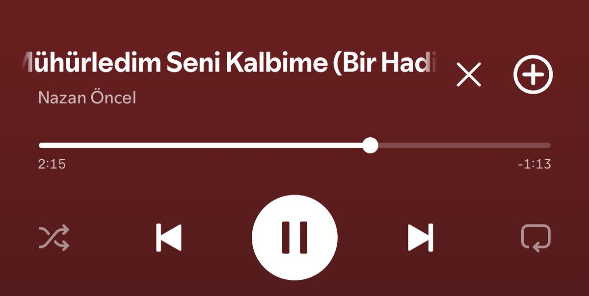 O sırada benim dinlediğim şarkılar