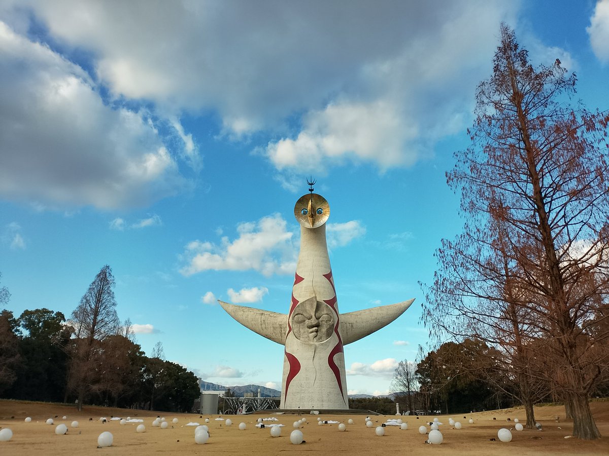 tsuchi_sato's tweet photo. 重要文化財指定からは初訪問。#太陽の塔 https://t.co/IsMHmTowJu