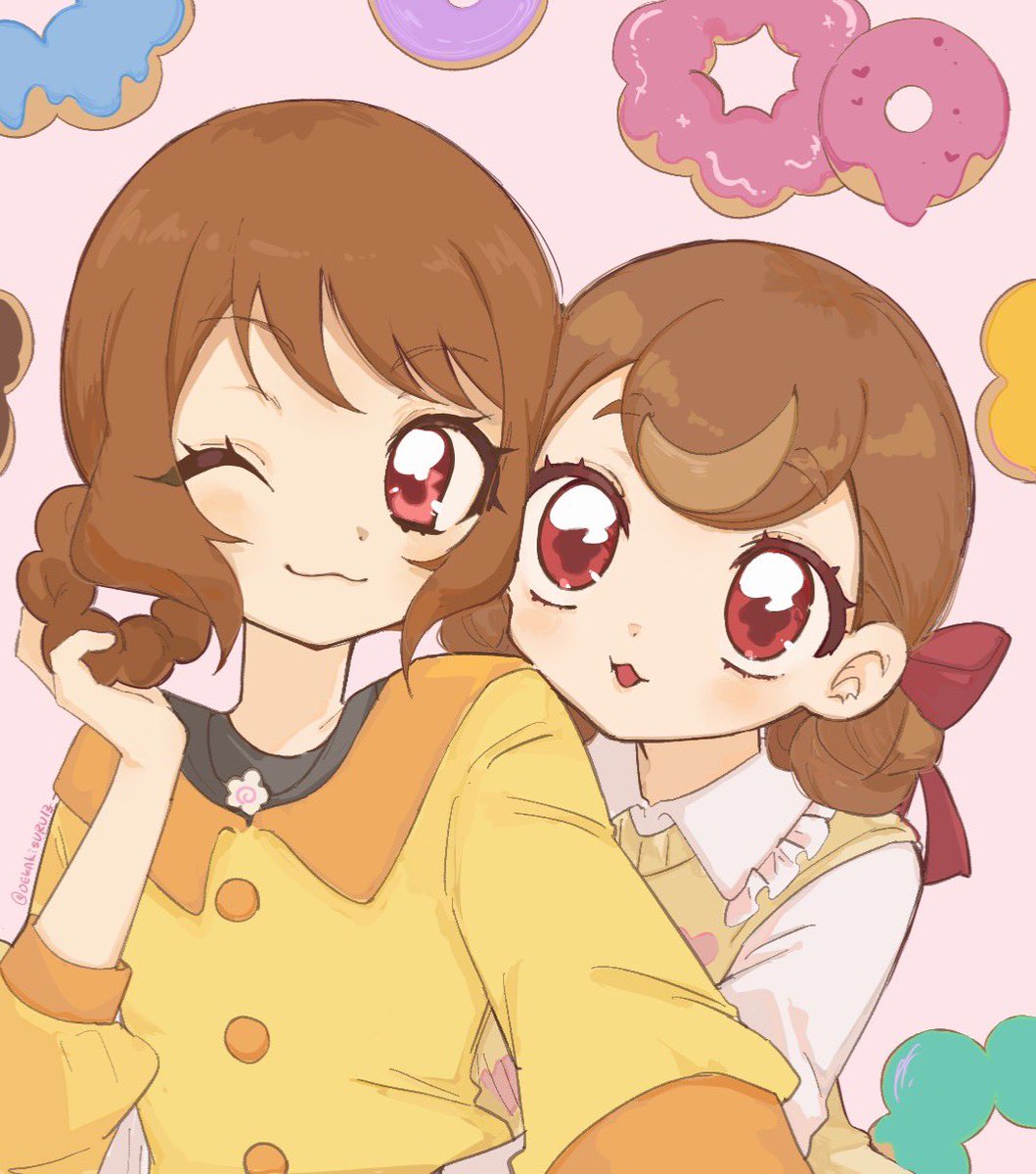 らんらんとおそろいだね🍩