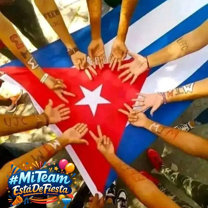 🔴 #MiTeamEstáDeFiesta

🎶 Felicidades a DeZurdaTeam por 6 años de constancia, lealtad y palabra firme 🎶
Seis años haciendo de las redes una trinchera y de la unidad una fuerza 🌟💪 🌎🇨🇺
#DeZurdaTeam