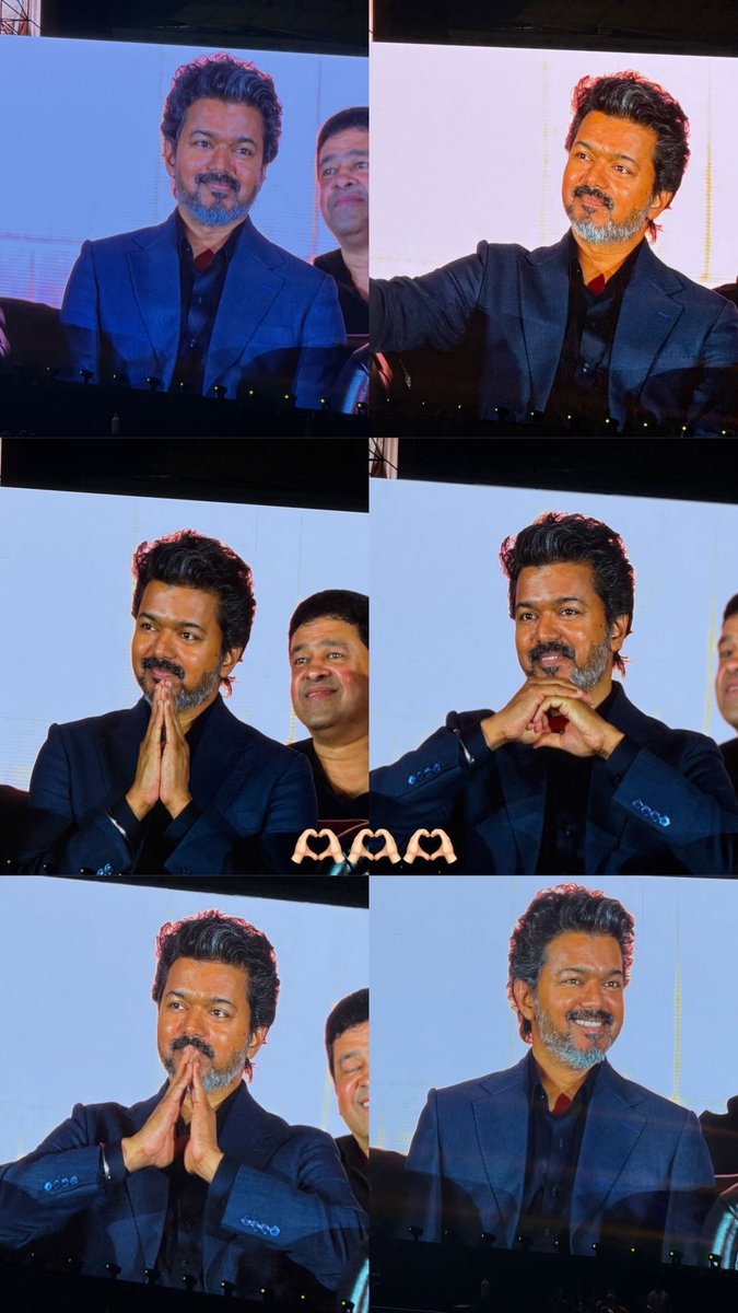 PriyankaSmile01's tweet photo. Awwww❤️‍🔥
#JanaNayaganAudioLanuch https://t.co/1l6OgVbbwy