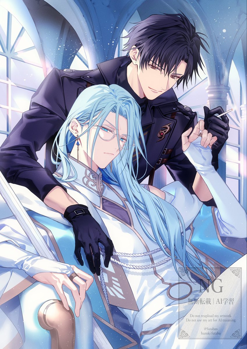 ❄️クリス＆レオ🐺 #うさんくさい眼鏡シリーズ #ドS勇者とヤニカス