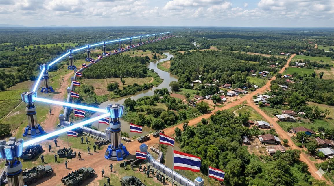 Bossanova2545's tweet image. กับเขมรต้องเอาแบบนี้…คนเคยเล่นเกมส์นี้เท่านั้นจึงจะรู้ดี😅😅

กำแพงสูง ❌
หอคอยปรึซึม ✅

#redalert #yuri #ชายแดนไทยกัมพูชา #ทำลายให้สิ้นสภาพ #ไทยนี้รักสงบแต่ถึงรบไม่ขลาด #ชายแดนไทยกัมพูชา #เขมรชนชั้นจัณฑาล #CambodiaOpenedFire