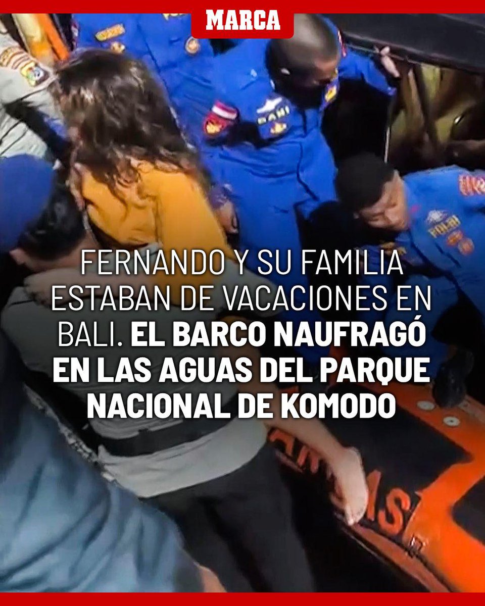 🚨 Consternación en el Valencia: Fernando Martín, entrenador del filial femenino, y tres de sus cuatro hijos, víctimas de un naufragio en Indonesia

‼️ Las autoridades, que han rescatado con vida a su mujer y su hija pequeña, buscan al resto de la familia