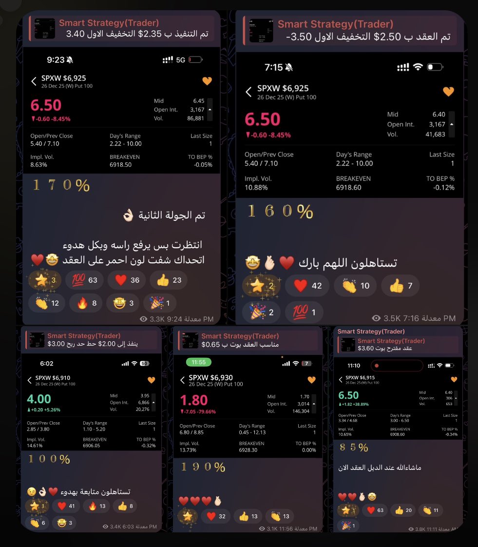 optiontrader444's tweet photo. بعض من الفرص القناة العامة وغيرها من المضاربة مع التحديث 🫰🏻

فشل عندنا فرصتين شركة هيرو نعتذر 🙏🏻

لاتنسونا من دعواتكم ♥️

Public room 🚨

26/12/2025 

https://t.co/Yk7LiREVZv…

#US500 
 #SPX 
#SPY 
 #الاسهم_الامريكية 
#السوق_الأمريكي https://t.co/1OnsoAnlrB