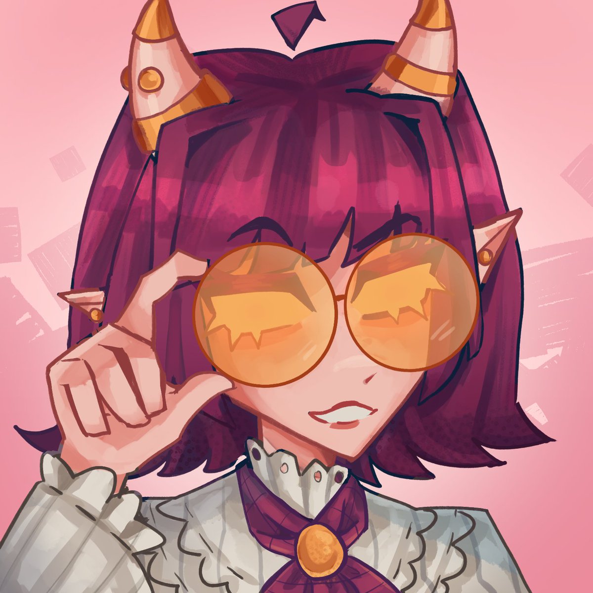 Been a few years since we saw them...... Now they're yuriful and pf2e pilled

#oc #pathfinder #ttrpg #pf2e #chibi