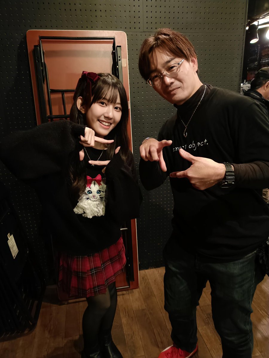 今日のリアニティ18で、今年長崎で知ったアイドルさん勉強中のゆん