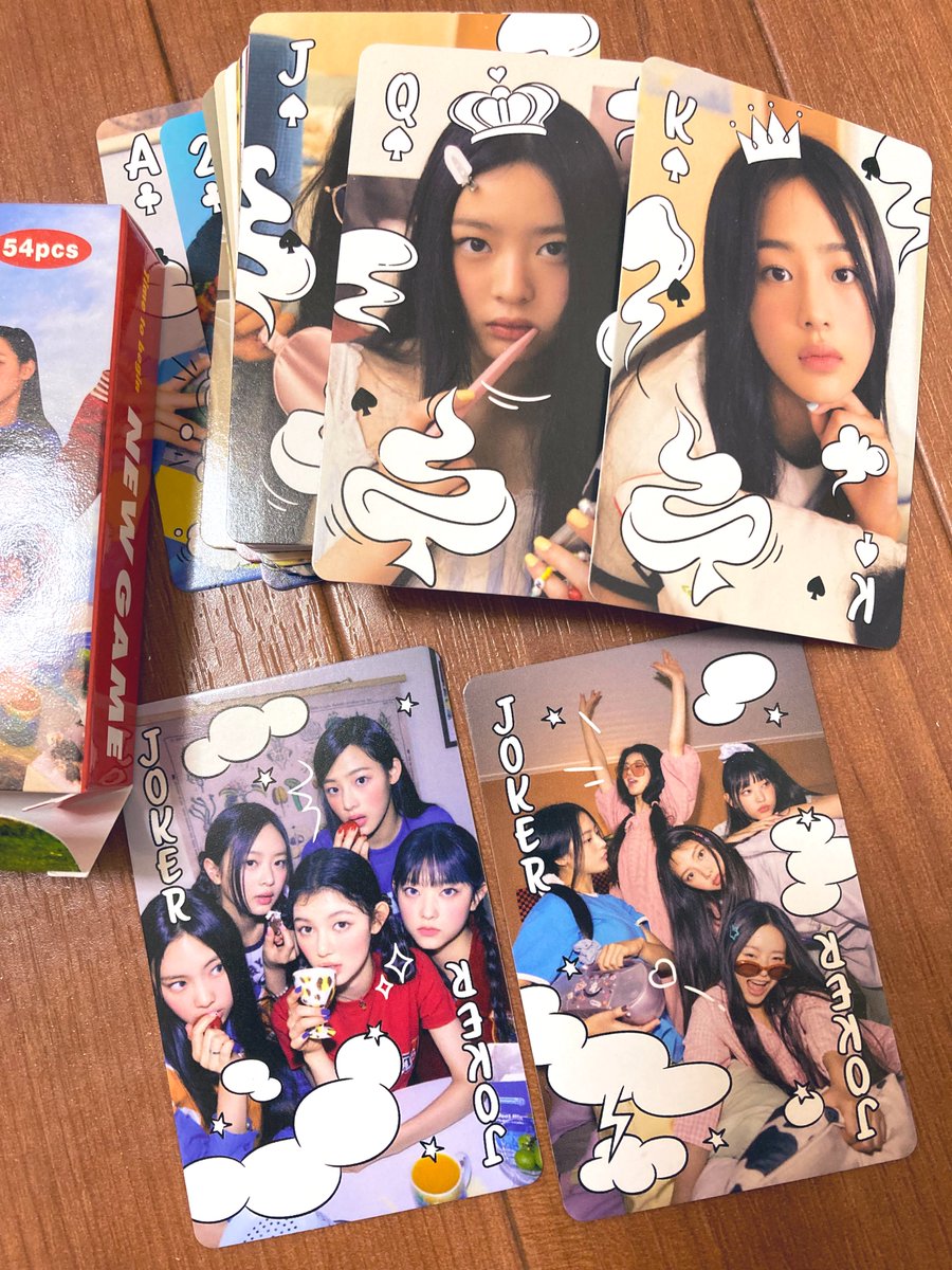 ポスターも可愛い。トランプのジョーカーも🥹 このトランプが次の年