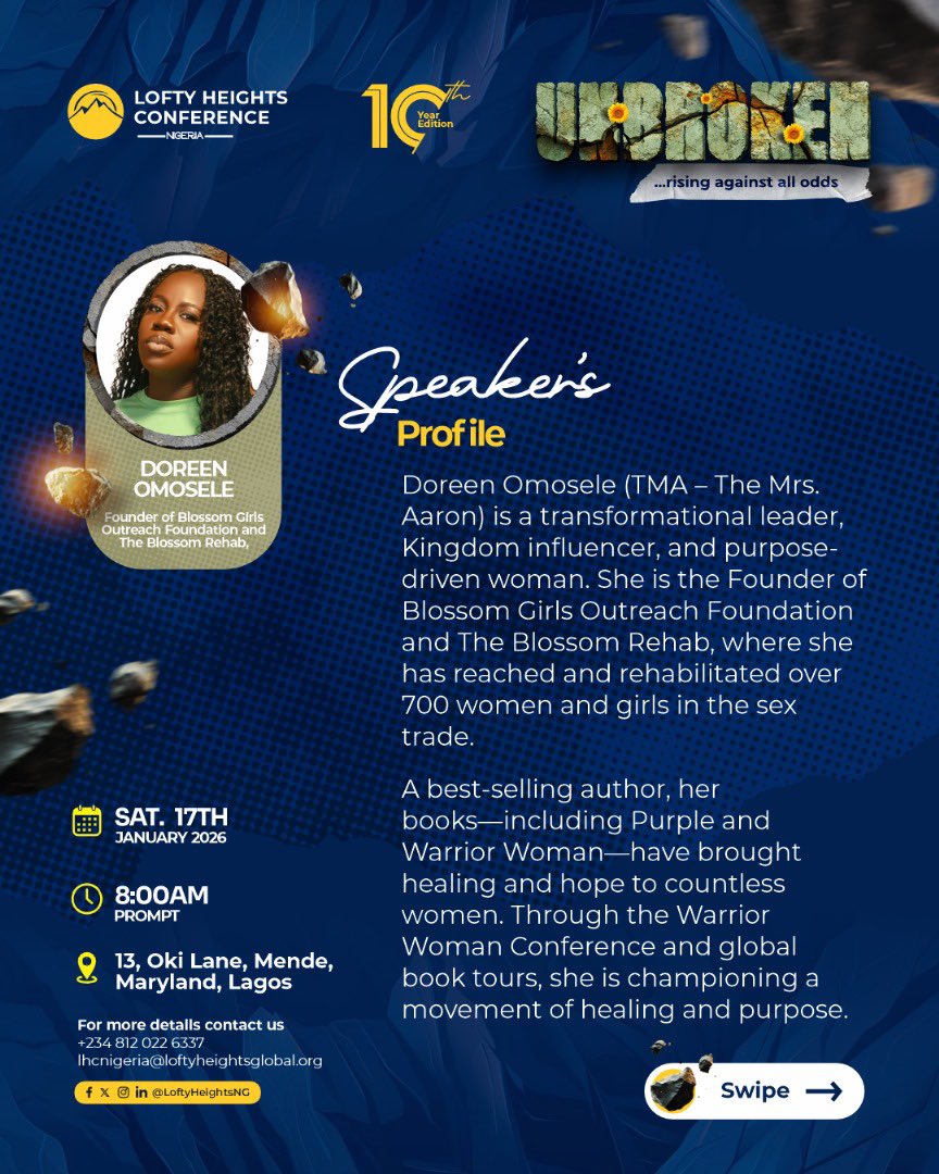Lofty Heights Conference, Nigeria tweet media