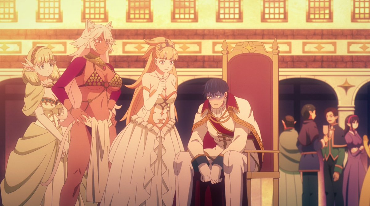 Rixi0303's tweet image. Tales of Wedding Rings S2 ✅

Fanservices are pretty HOT (I watched everything on AT-X btw). That said, Satou bro really took his harem back to Japan like Arifureta Hajime wow..🗿

Going to miss my ship and my favorite tsundere cat girl Granart SM 🥀

#結婚指輪物語 #weddingrings