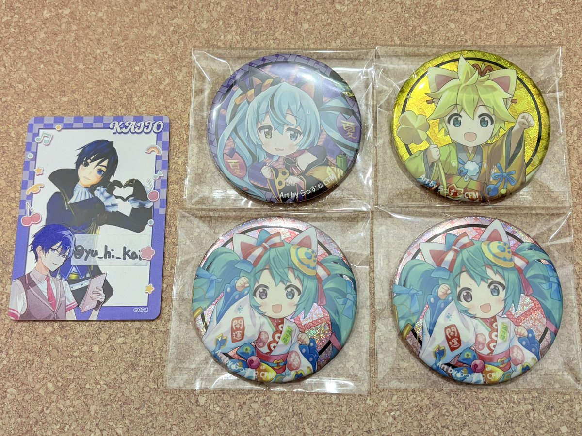 交換】 初音ミク ピアプロキャラクターズ 招き猫 トレーディング缶