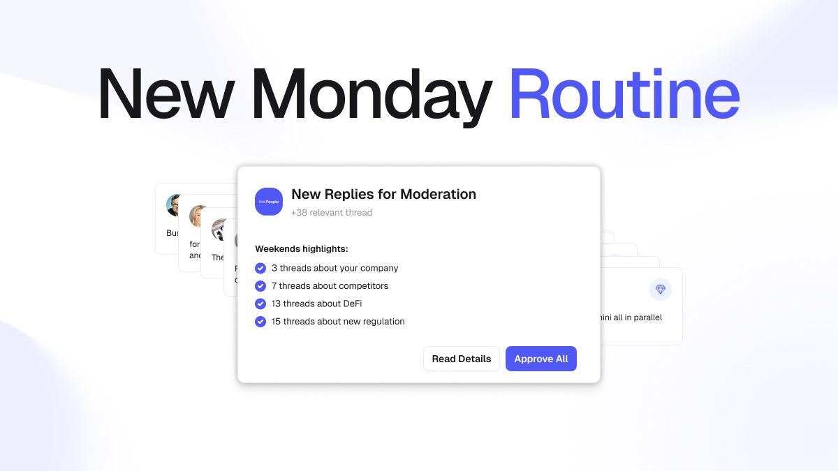 Yesterday was Sunday. You rested. Your Agent was working.

While you were offline, it scanned the weekend chaos to build today's briefing.

Don't start Monday with a blank page.
Open your queue and just click Approve.

#WorkLifeBalance