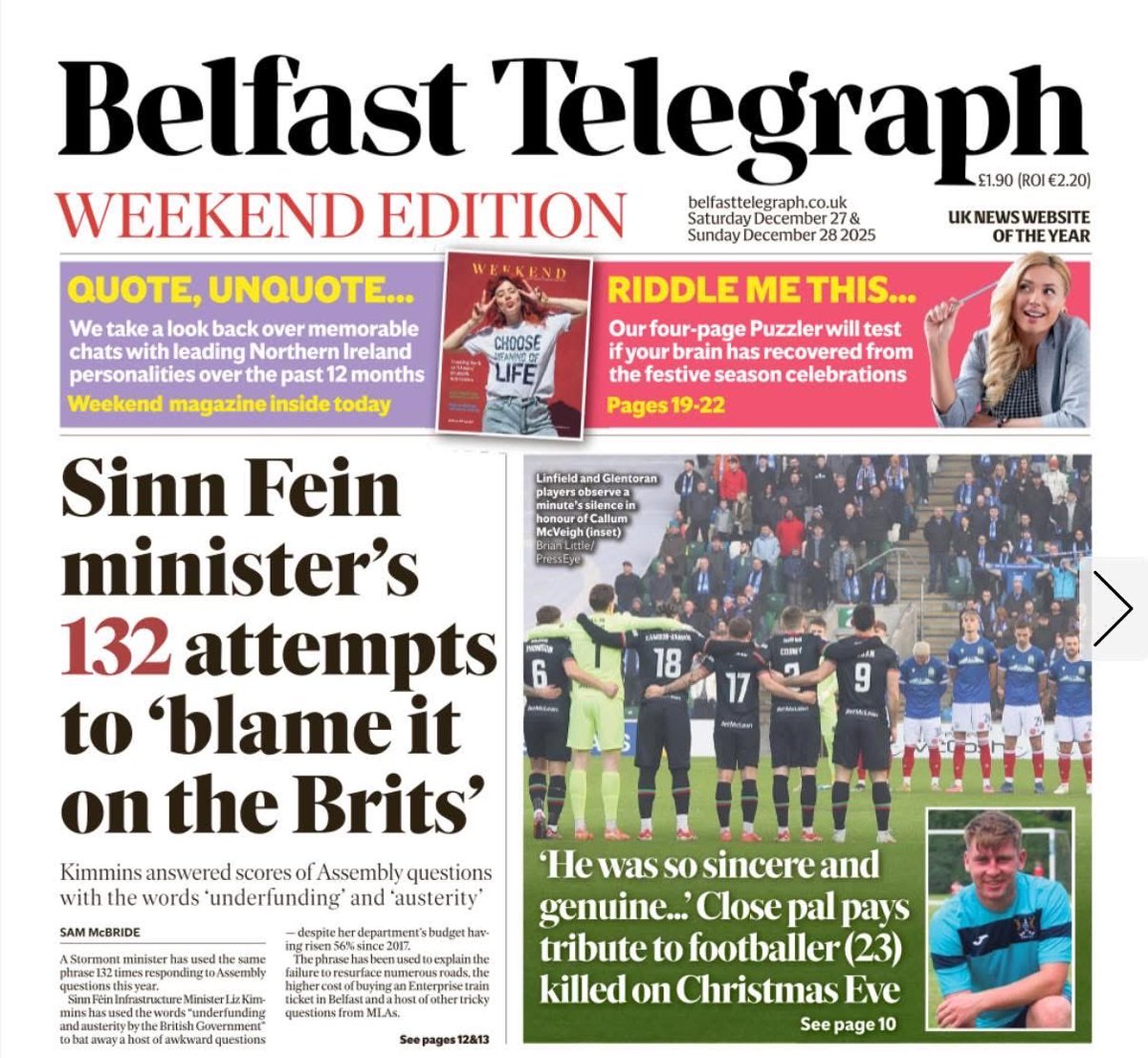 TonyMallon14's tweet image. 🚨 Sinn Féin: Masters of deflection, zero accountability! Data doesn't lie. 🚨

Sinn Féin has held top Executive power for years: Deputy First Minister from May 2007–Jan 2017 (Martin McGuinness, ~10 years) and Jan 2020–Feb 2022 (Michelle O'Neill, ~2 years) — over a decade in the…