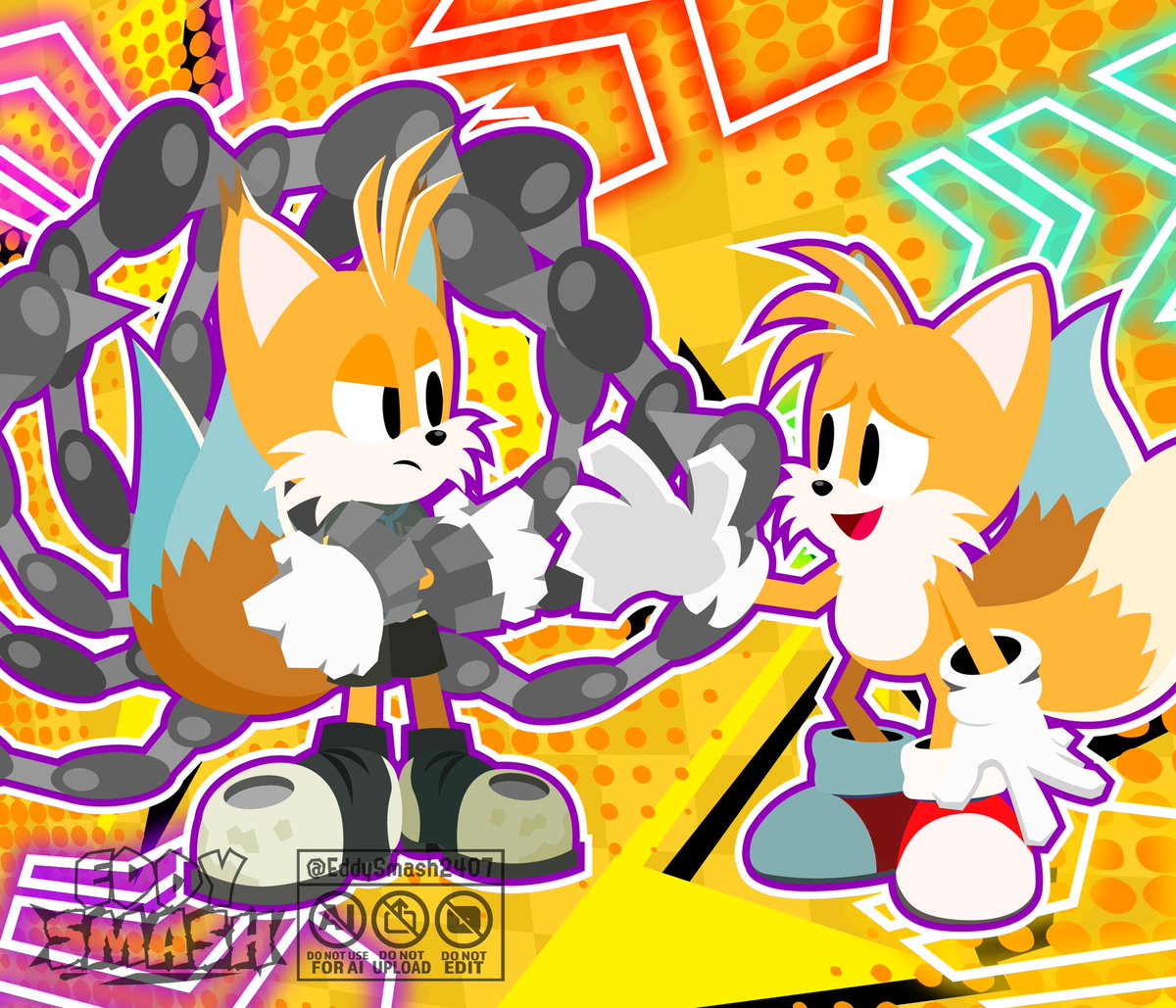 Tails meet Nine ⚙️💥
(Sonic Racing: CrossWorlds/Sonic Prime)

#Tails #MilesTailsPrower #TailsNine #SonicRacingCrossWorlds #SonicPrime