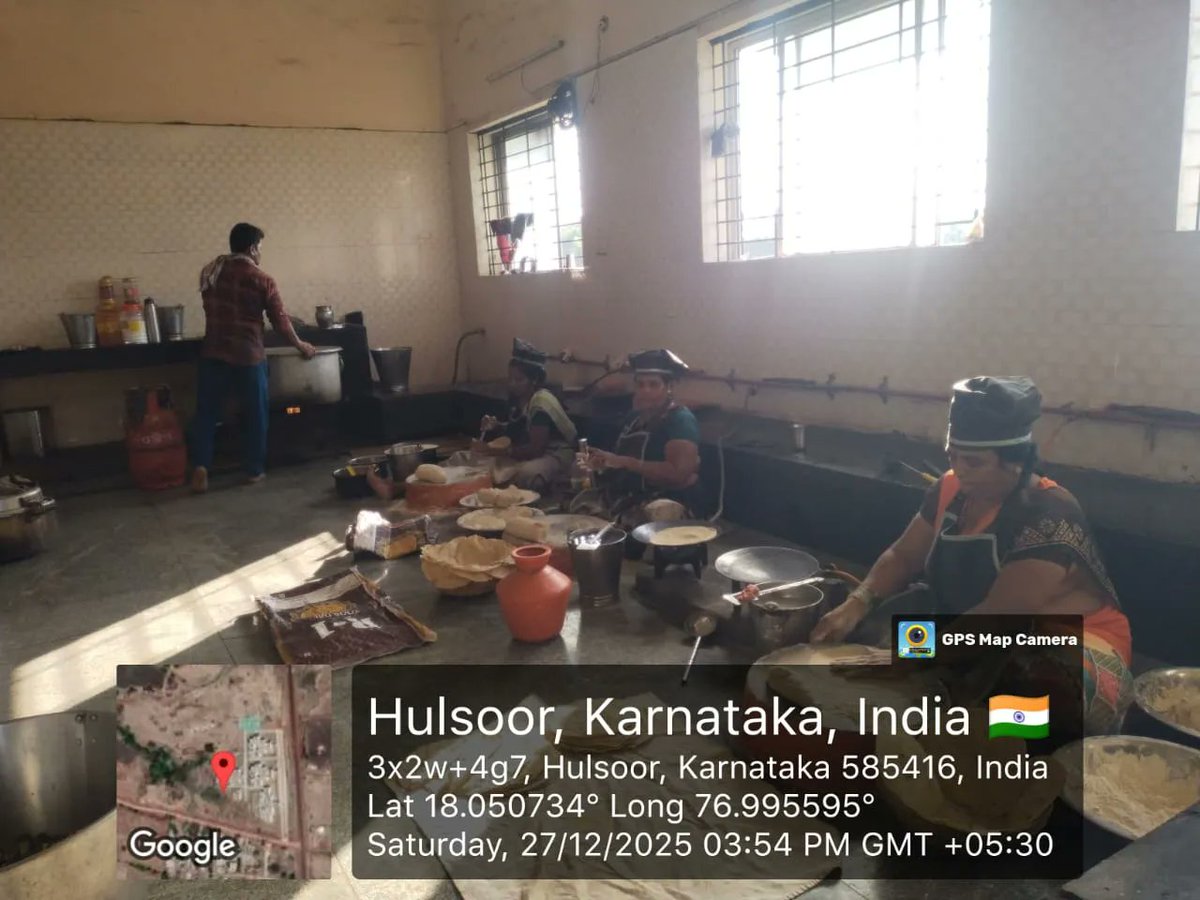 PrincipalMDRS's tweet photo. Dinner  #SocialAudit_SWDMeals #SocialWelfare_Karnataka https://t.co/BgnIf8u99w