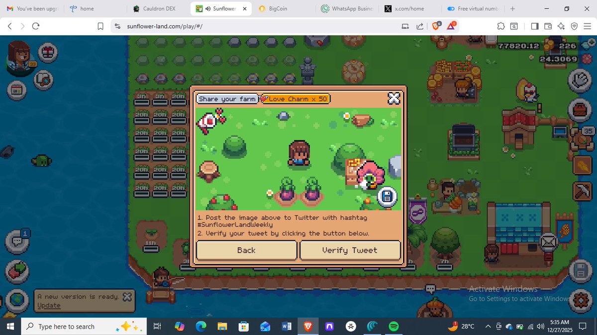 #SunflowerLandWeekly