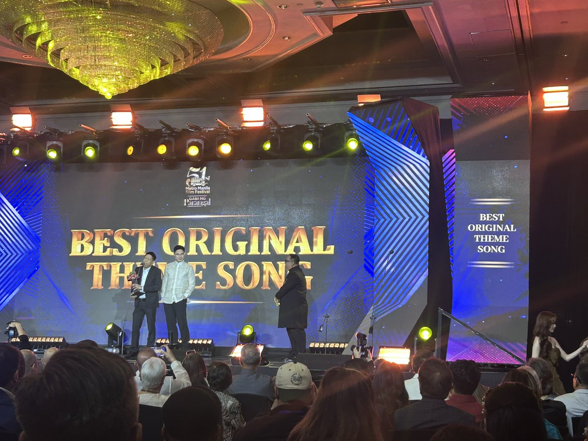 Best Original Theme Song - Manila’s Finest (Sandalan by Vehnee Saturno sung by Piolo Pascual.)

 #MMFF51GabiNgParangal