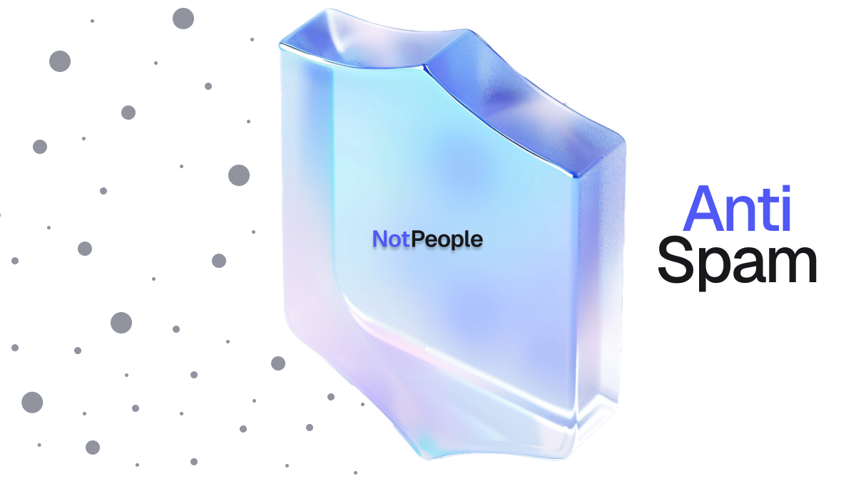The internet is overrun by noise.
We aren't here to add to it. We are here to filter it.

To reclaim human attention from algorithms, you need better algorithms.

NotPeople is the Anti-Spam.
We use AI to fight noise, not create it.

Fight fire with fire.

#DigitalIdentity