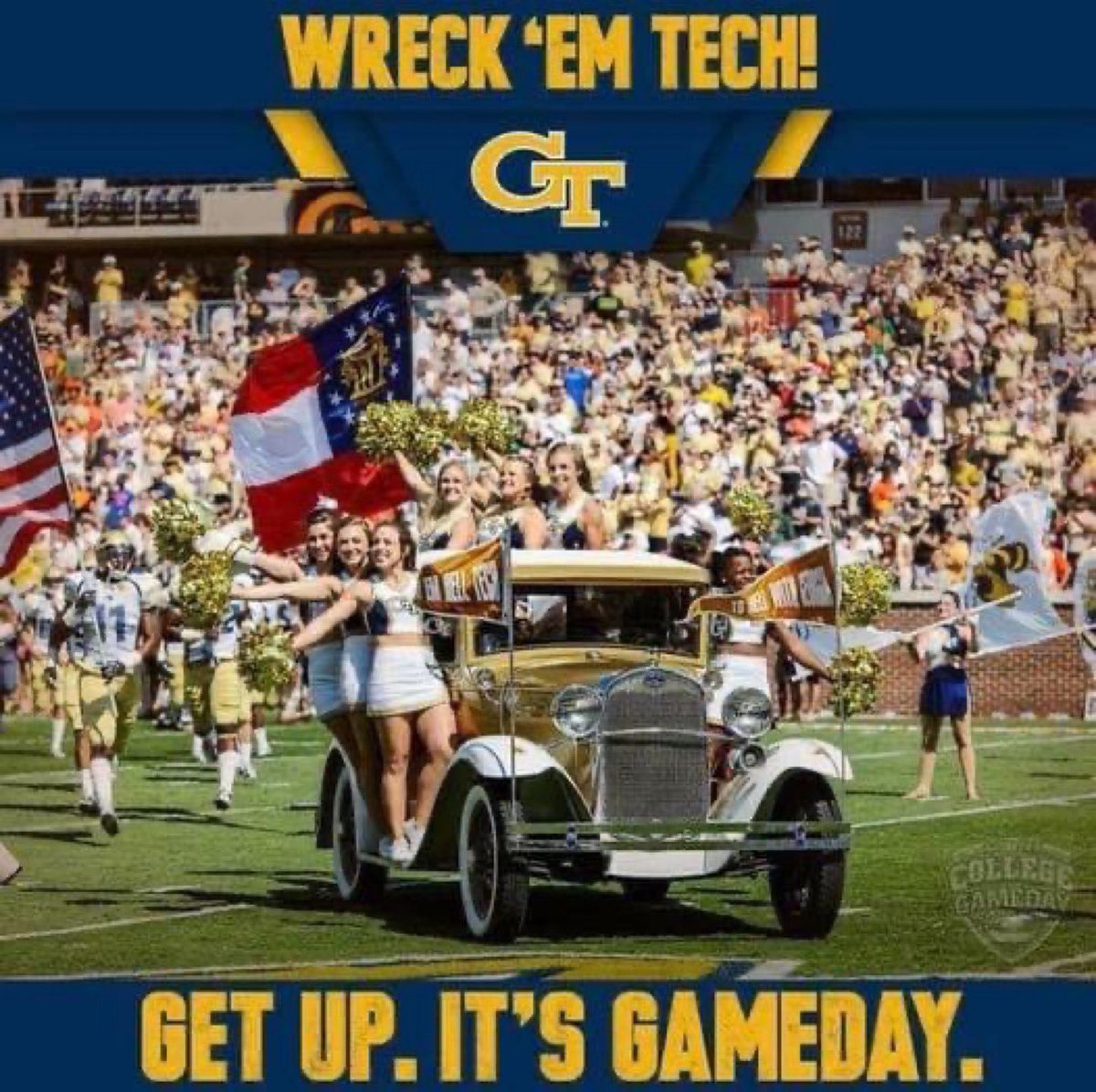 Let’s go jackets!  Beat BYU!