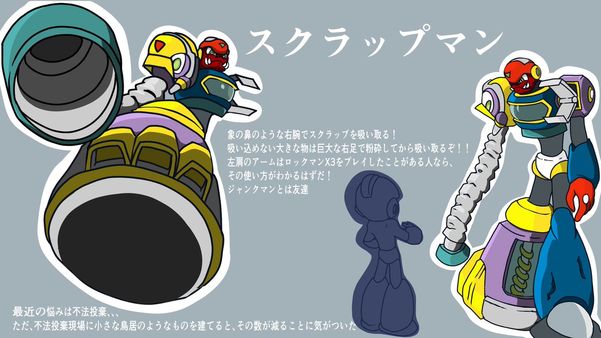ロックマンDO #ボスデザインコンテスト 応募部門:ボスデザイン部門