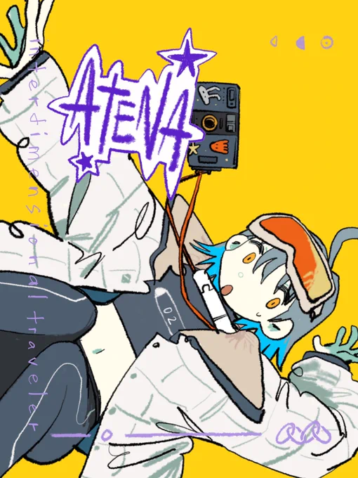 made visual for atena-chan! pls check her journey!