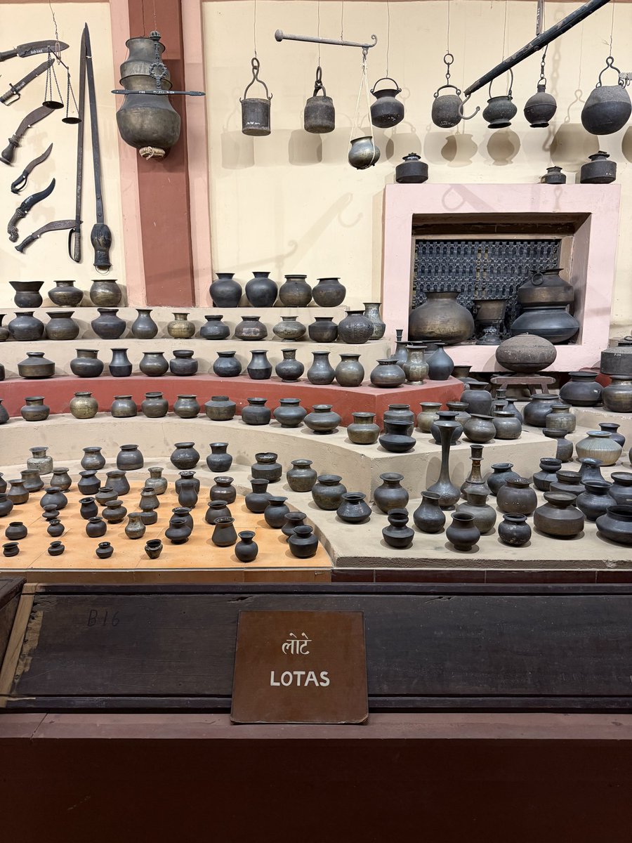 akothari's tweet photo. The Lota collection at Vishala, Ahmedabad is quite something. Worth a visit! https://t.co/vWb4AM12FP
