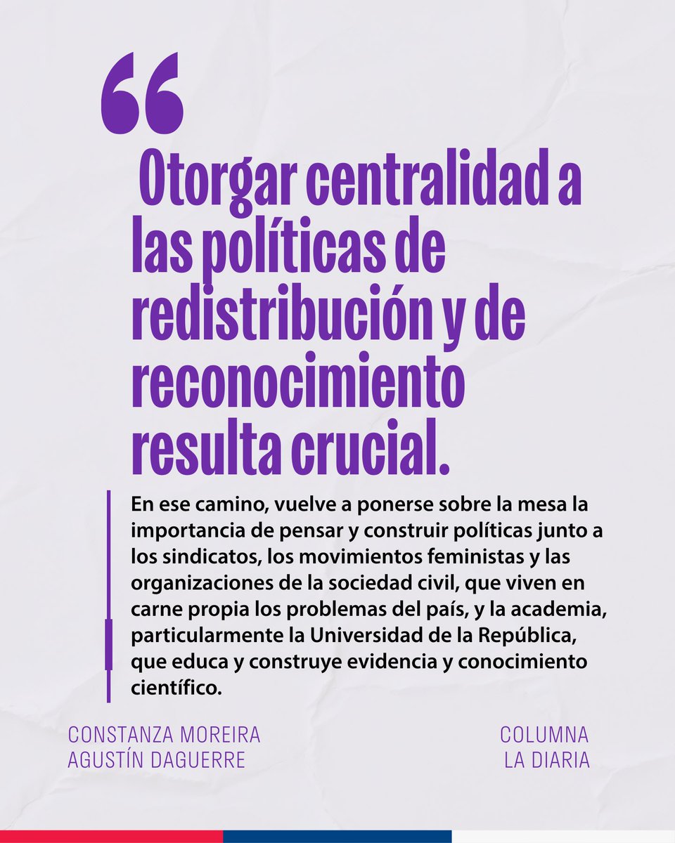 ✅ Año Uno
Con Agustín Daguerre escribimos sobre el primer año de gobierno del Frente Amplio: balance, debate y proyecto de país. Columna publicada en <a href="/ladiaria/">la diaria</a> 

ladiaria.com.uy/opinion/articu…