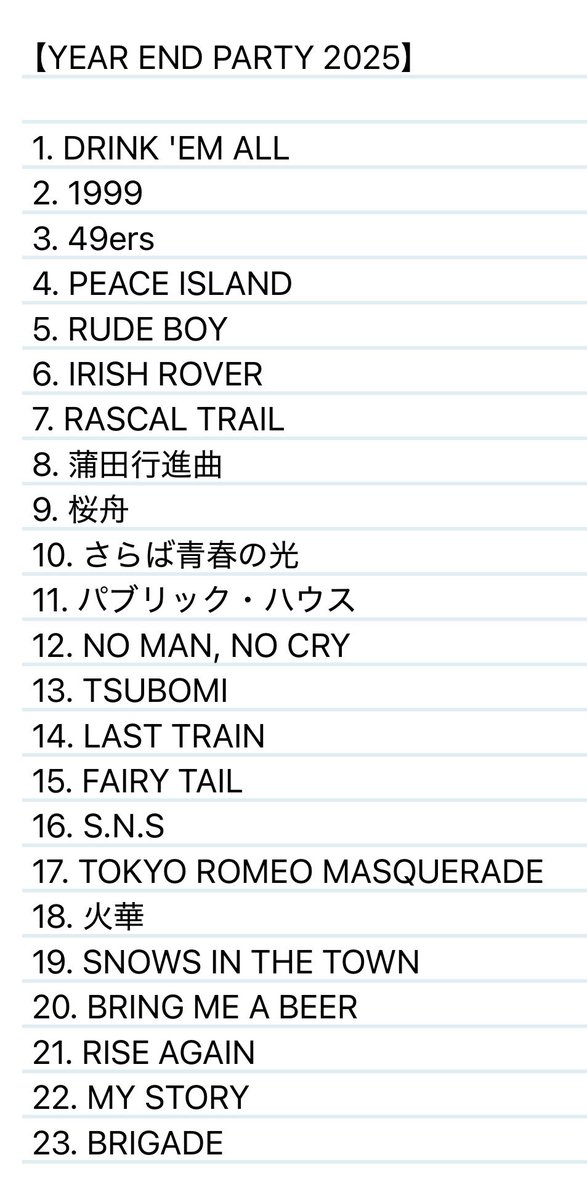 🍀YEAR END PARTY 2025🍀】 2025年12月27日(土) 渋谷THE GAME 本日は