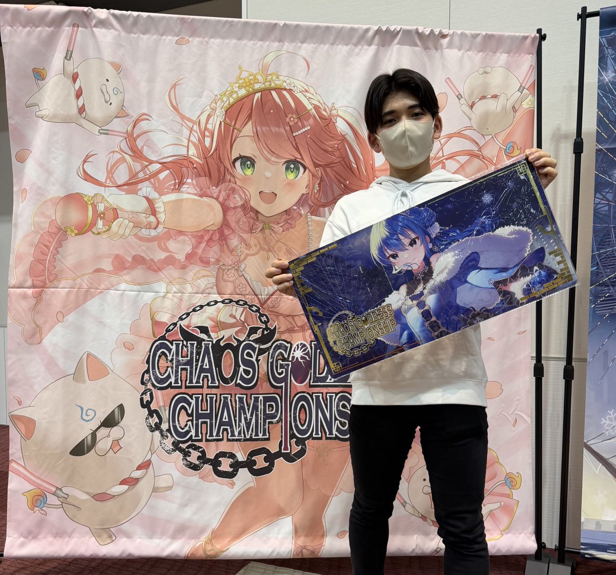 はっちEXPO2025 混沌の女神様CS TOP32 星街すいせい　プレイマット はっちEXPO2025 混沌の女神様CS TOP32 星街すいせい プレイマット