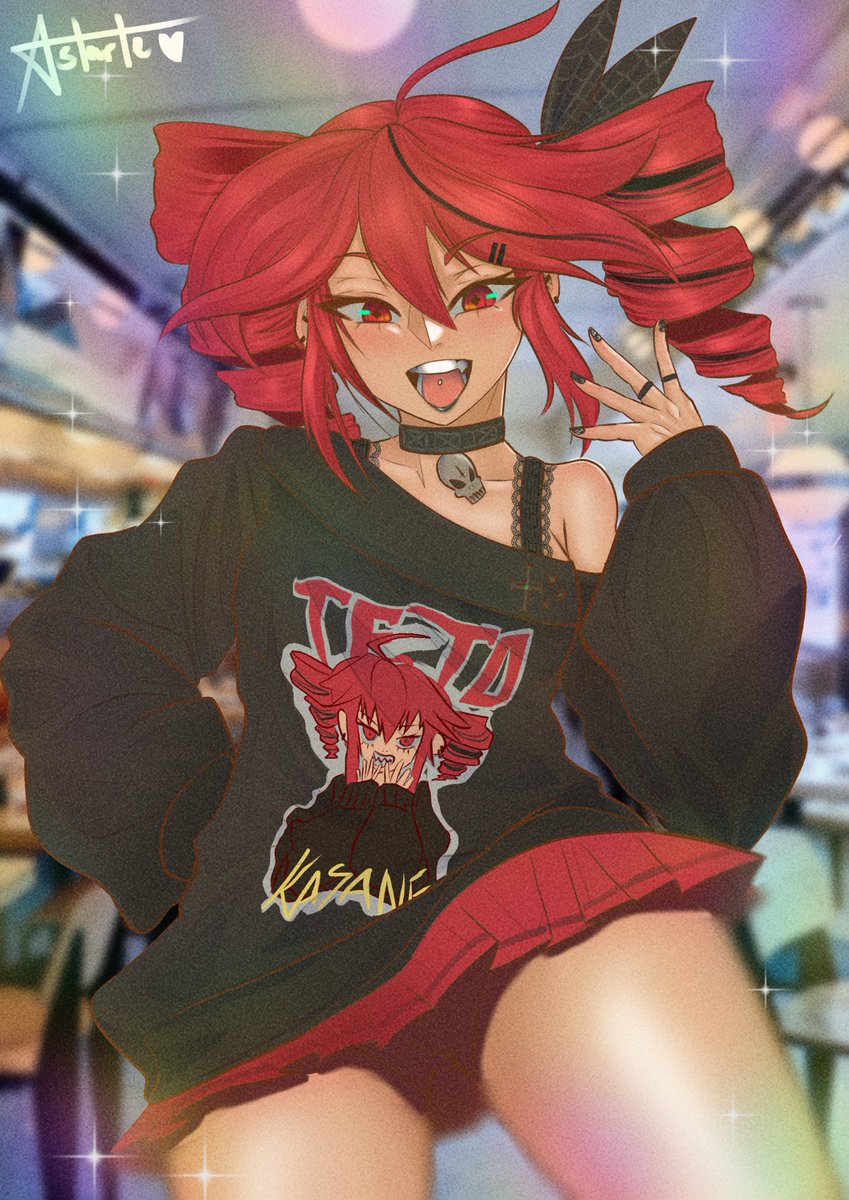 StarShrim's tweet image. I love Drawing Punk Rock Teto hahah