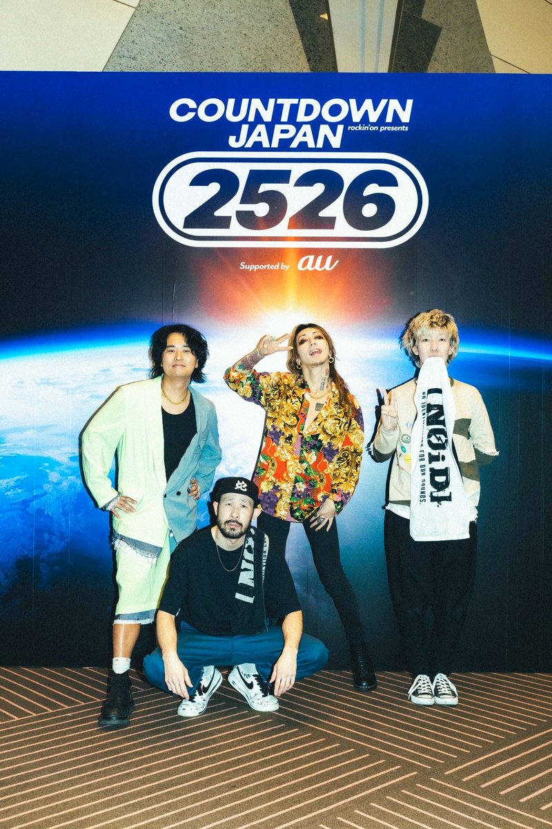 hiroakifujiwara's tweet photo. 『COUNTDOWN JAPAN 25/26』
幕張メッセ国際展示場1~11ホール、イベントホール 
photo by @nekozephoto 
#SUPERBEAVER #CDJ2526 https://t.co/4FEkpgguNF