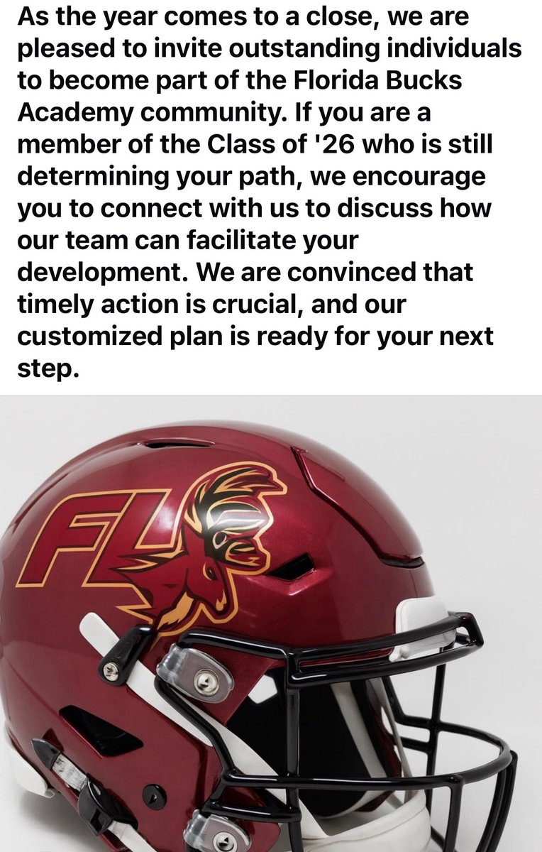 Florida Bucks Academy tweet media